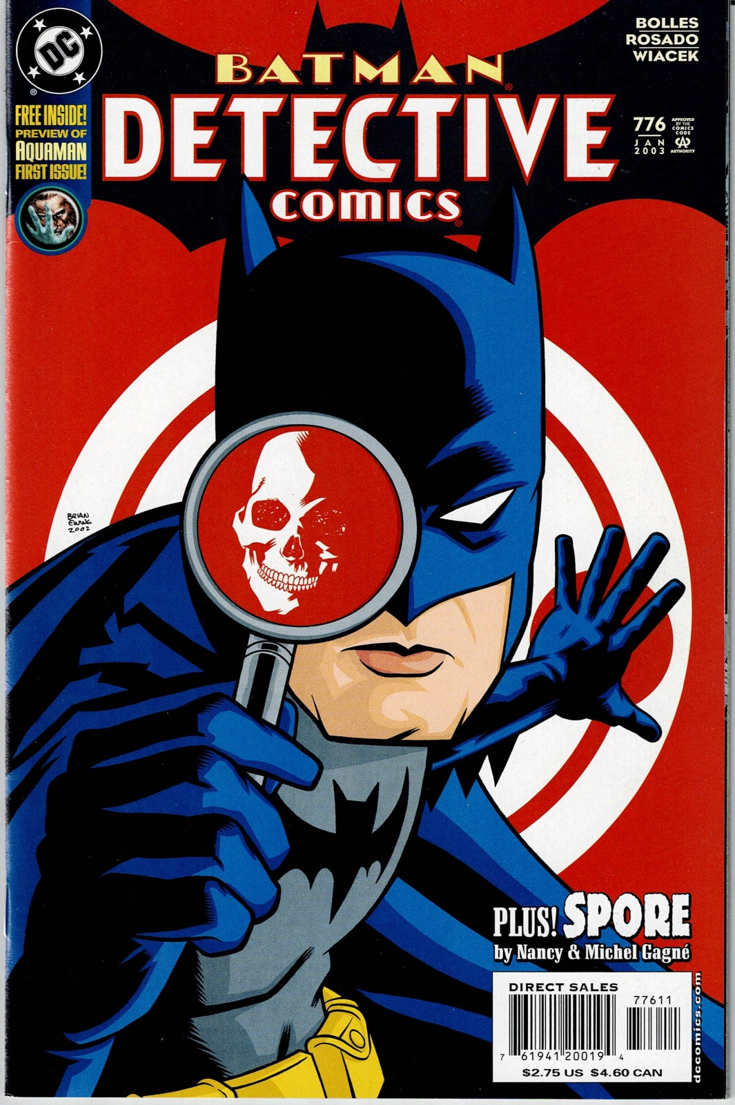 DETECTIVE COMICS (1ST SERIES) # 776 NM-