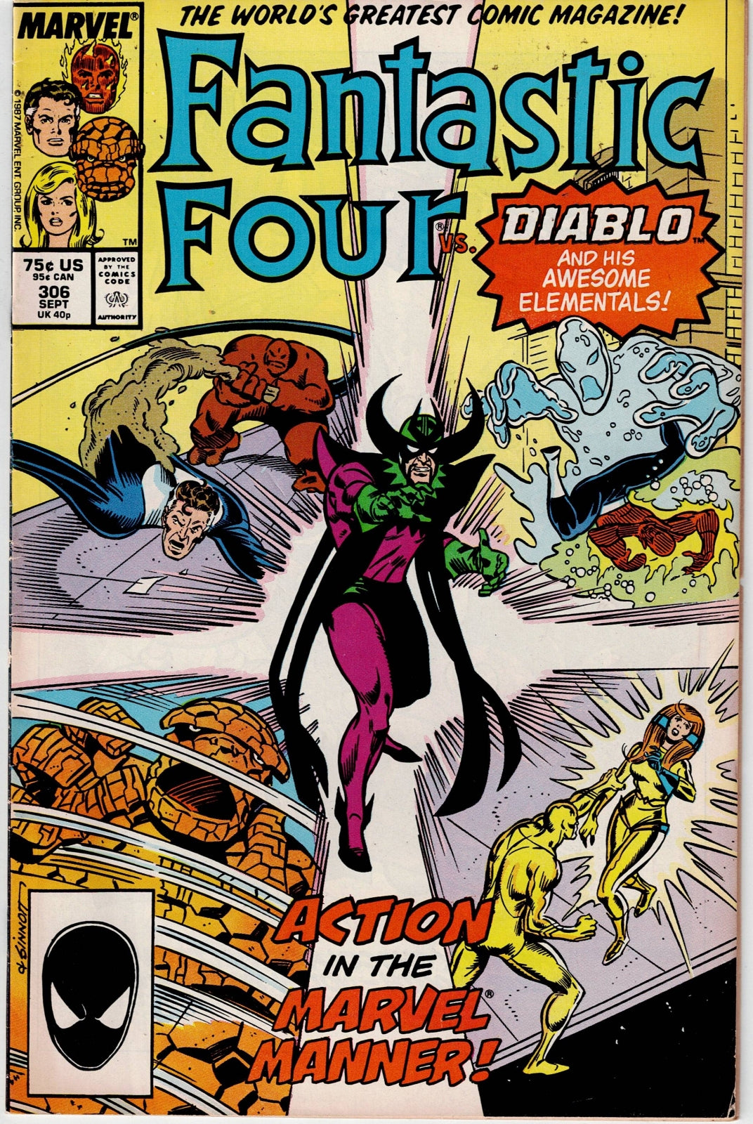 FANTASTIC FOUR (1ST SERIES) #306 FN