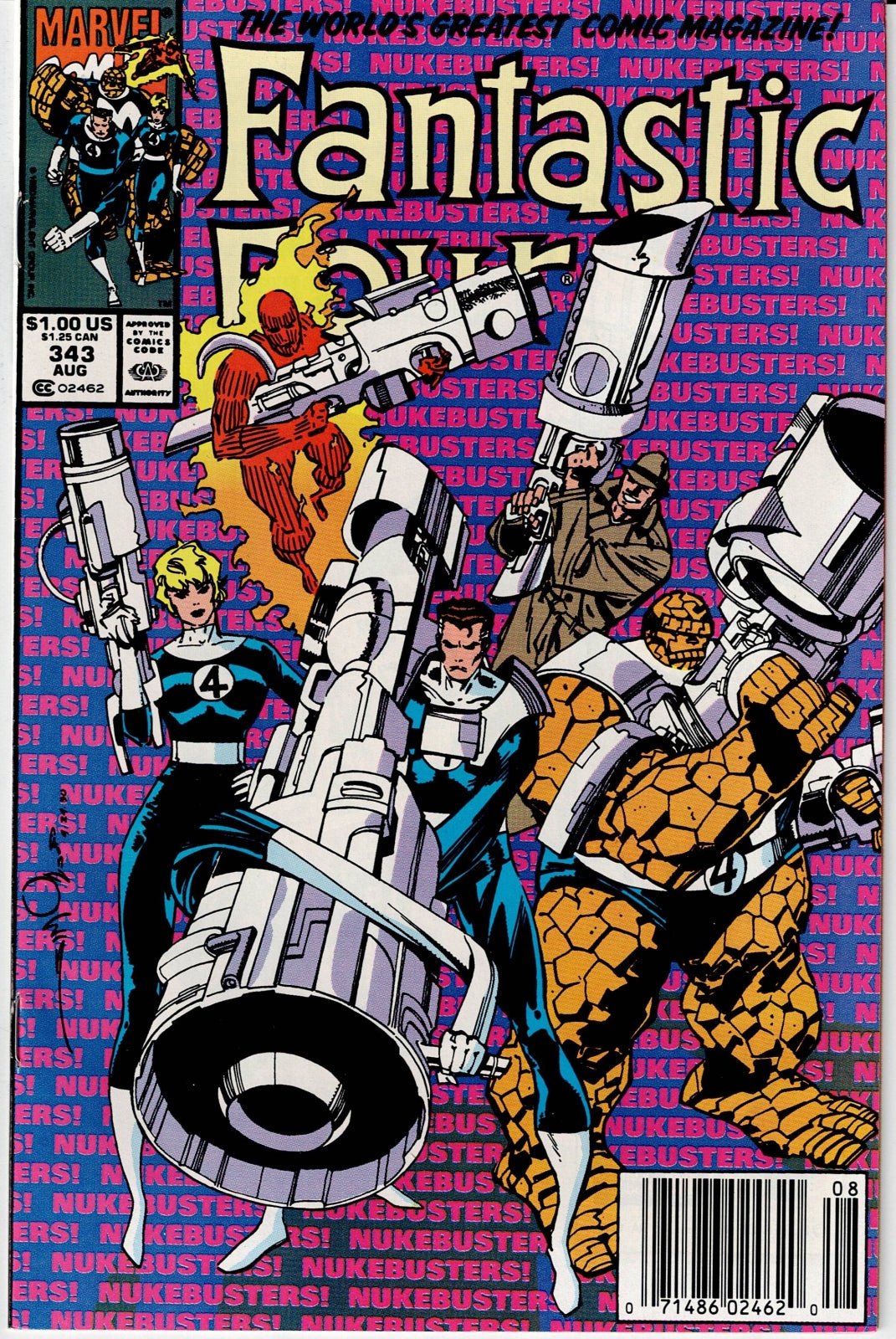 FANTASTIC FOUR (1ST SERIES) #343 VF/NM