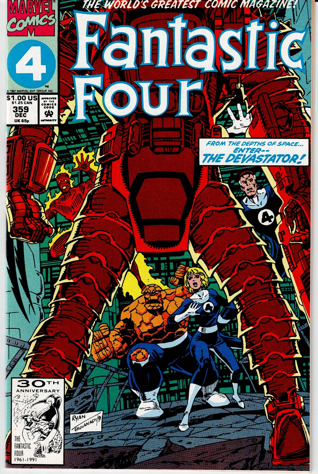 FANTASTIC FOUR (1ST SERIES) #359 NM-