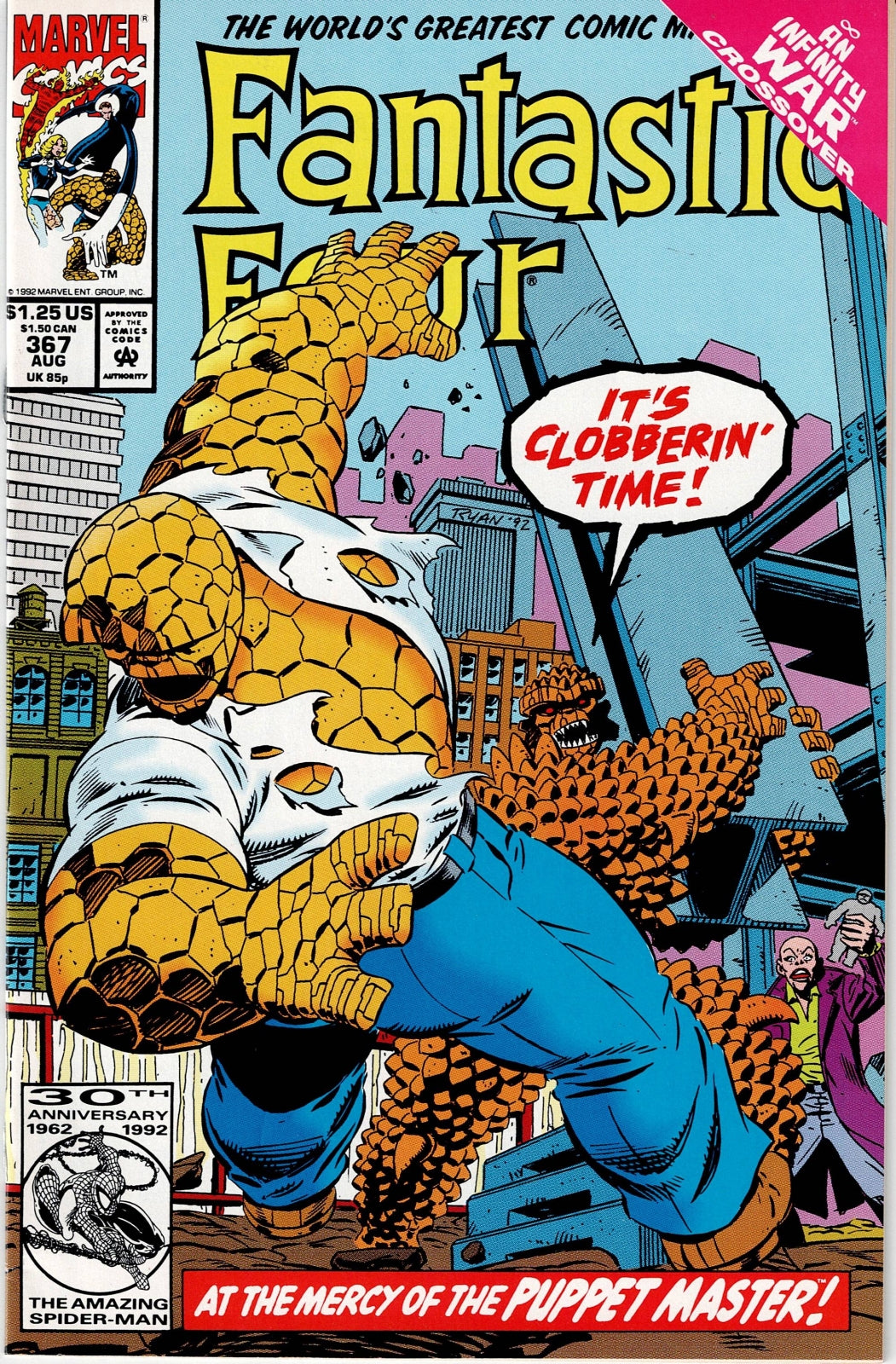 FANTASTIC FOUR (1ST SERIES) #367 NM-