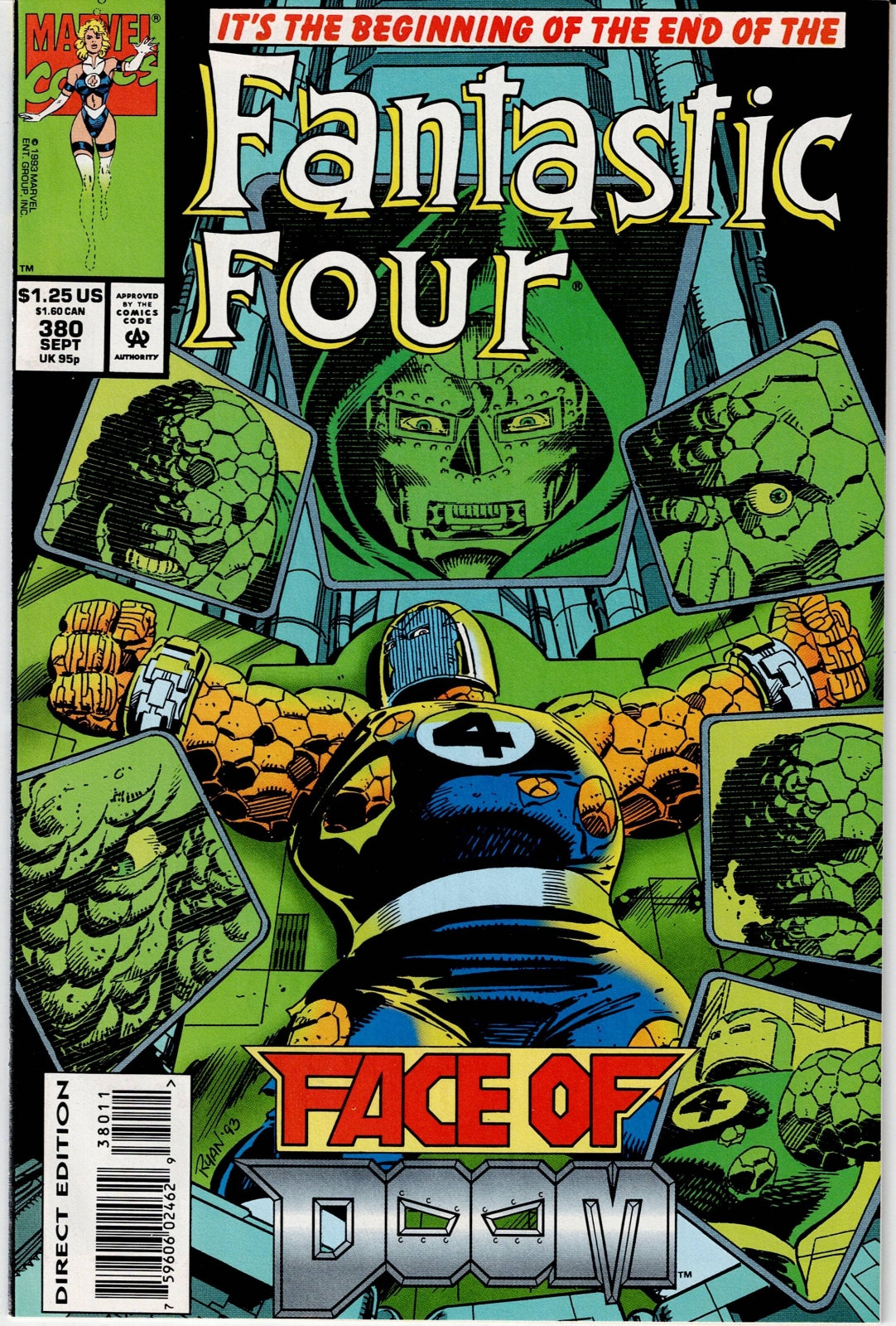 FANTASTIC FOUR (1ST SERIES) #380 NM