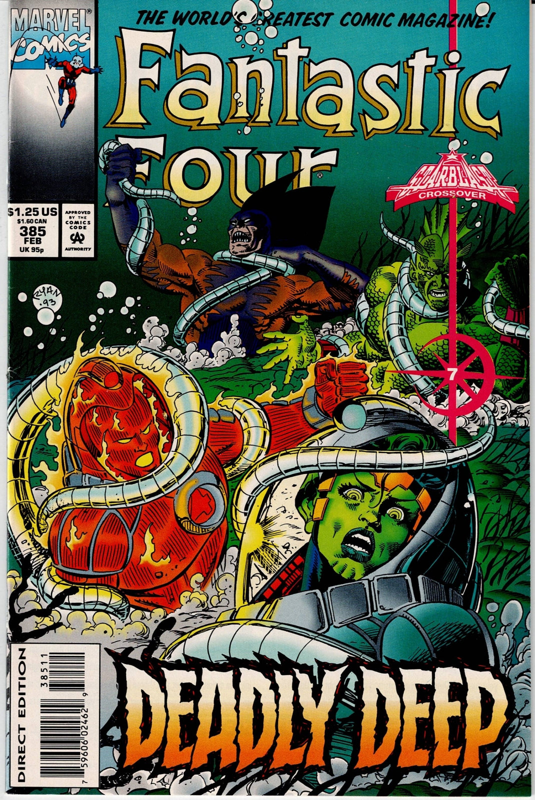 FANTASTIC FOUR (1ST SERIES) #385 NM-
