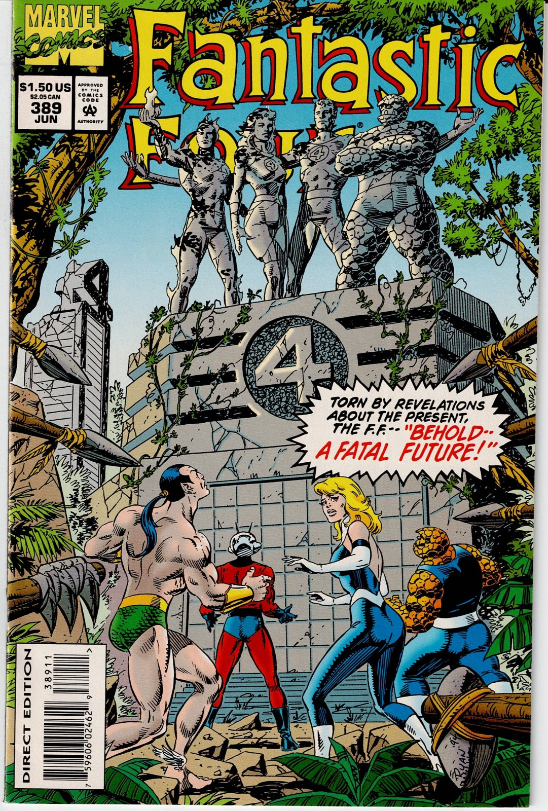 FANTASTIC FOUR (1ST SERIES) #389 NM-