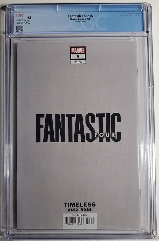 FANTASTIC FOUR (7TH SERIES) # 6 CGC 9.8 NM/MT Alex Ross Timeless ANNIHILUS