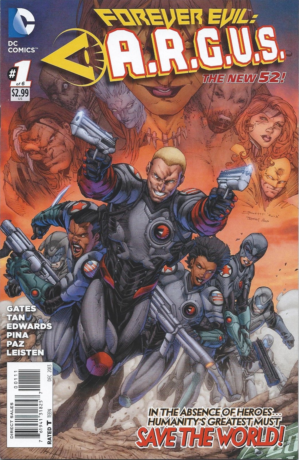 FOREVER EVIL: A.R.G.U.S. # 1 NM