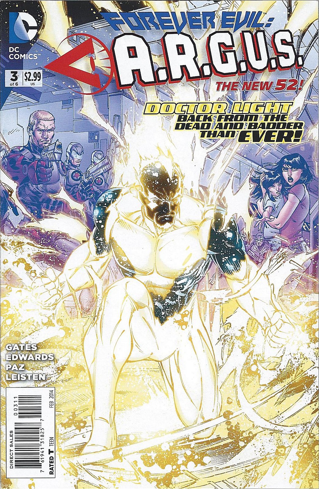 FOREVER EVIL: A.R.G.U.S. # 3 NM