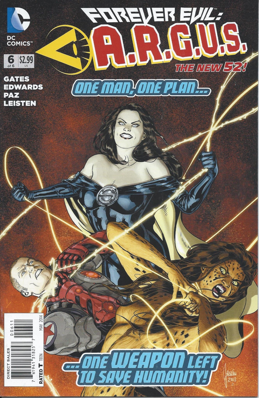 FOREVER EVIL: A.R.G.U.S. # 6 NM