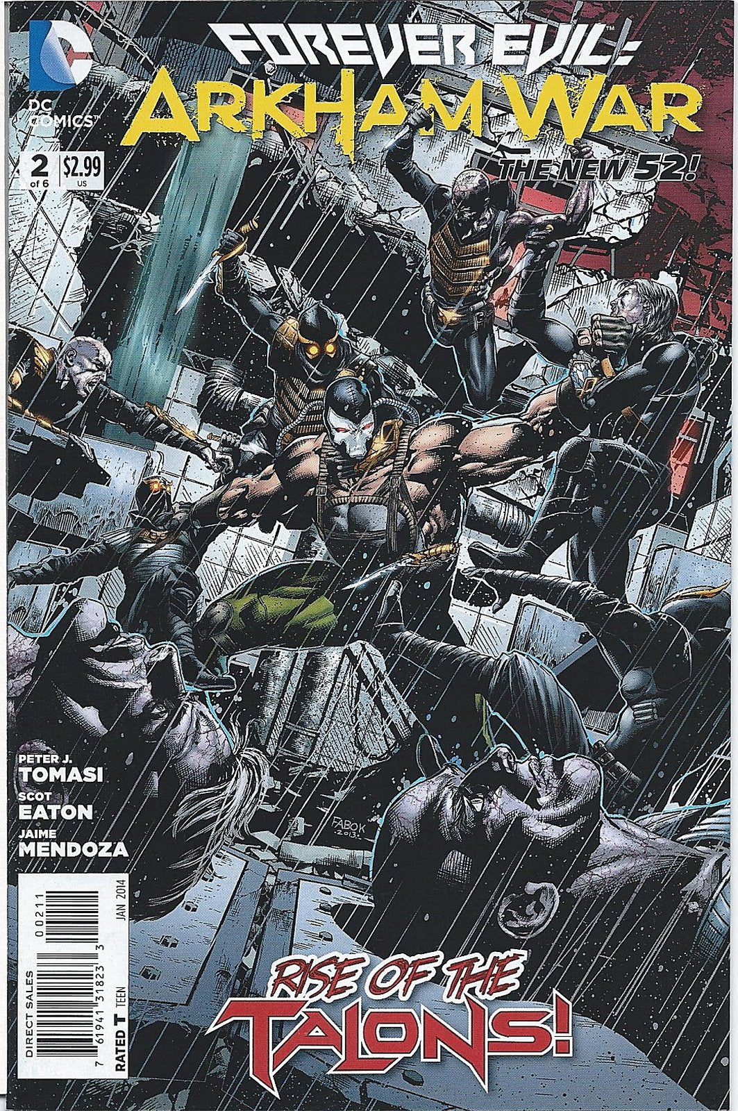 FOREVER EVIL: ARKHAM WAR # 2 NM