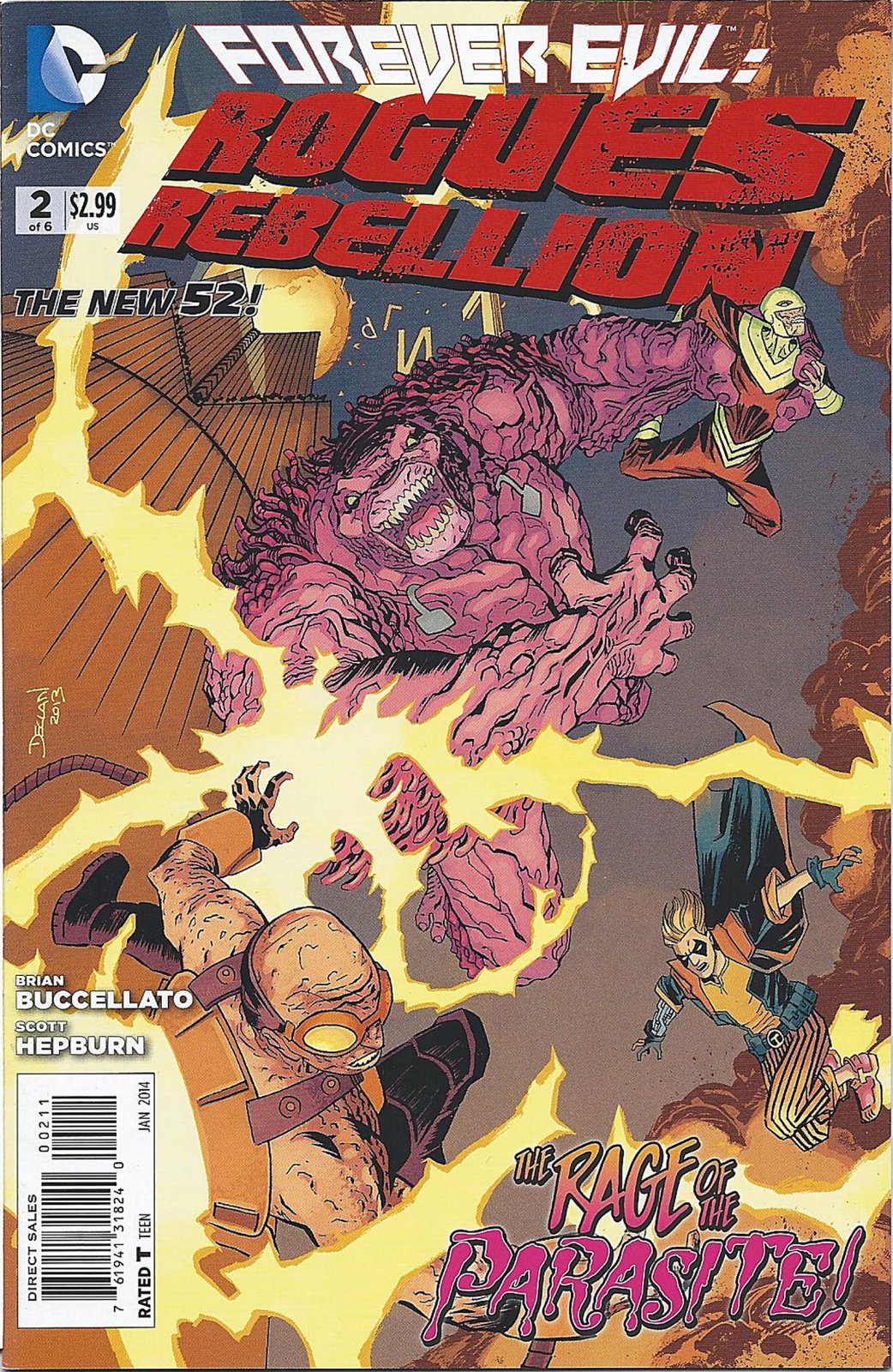 FOREVER EVIL: ROGUES REBELLION # 2 VF