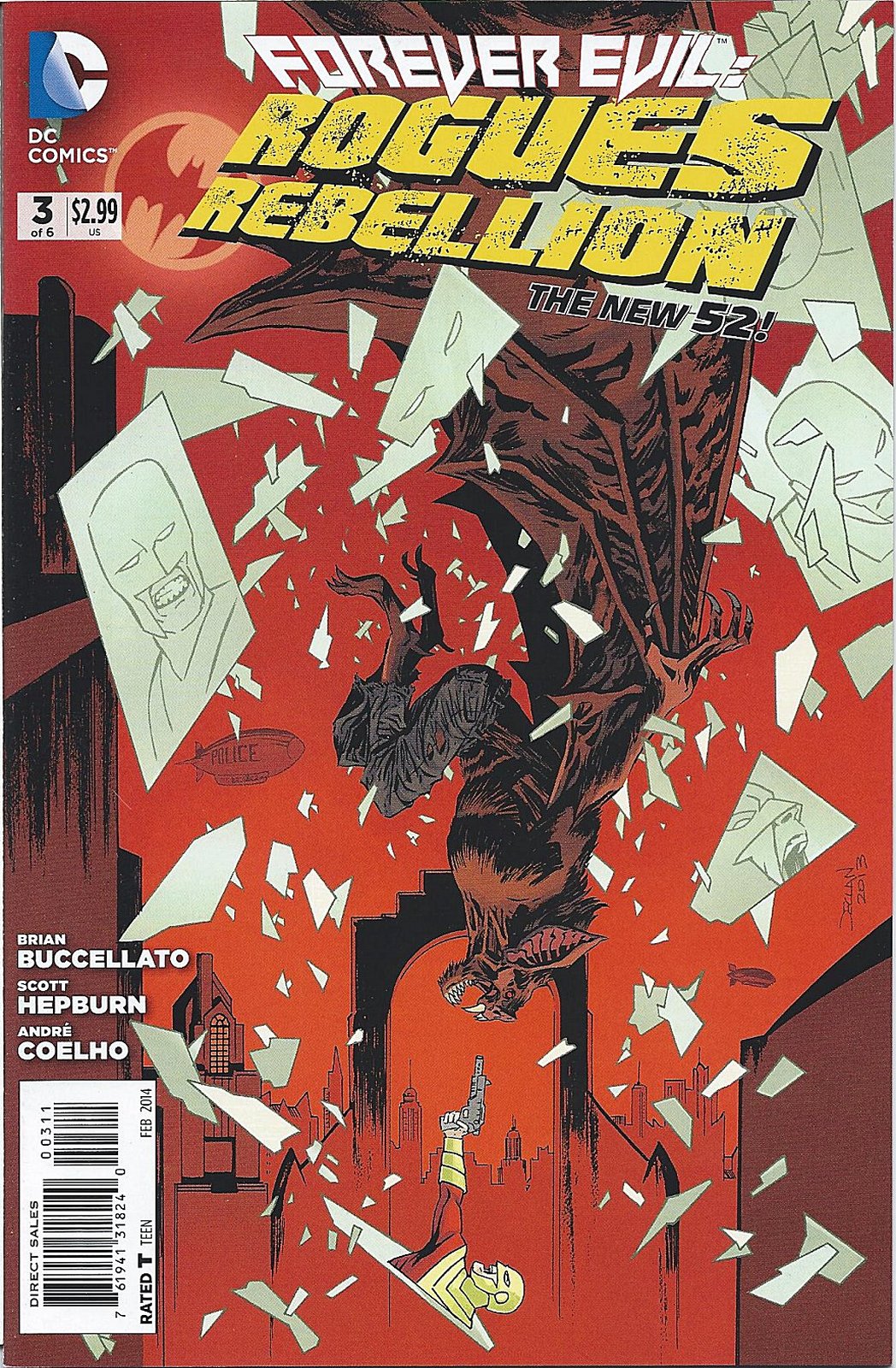 FOREVER EVIL: ROGUES REBELLION # 3 NM