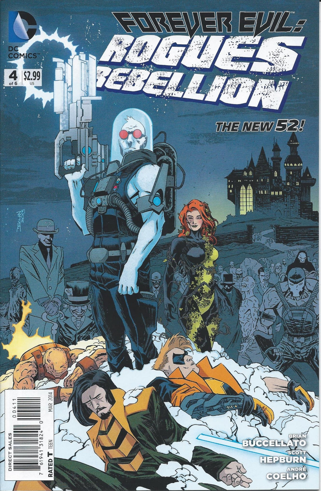 FOREVER EVIL: ROGUES REBELLION # 4 NM