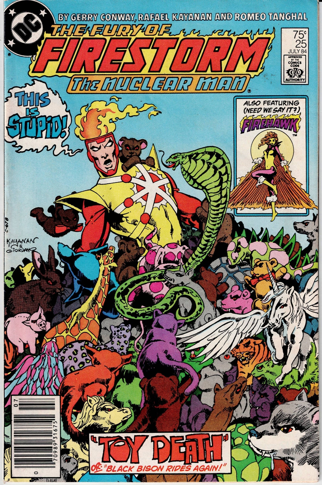 FURY OF FIRESTORM, THE #25 VG/FN