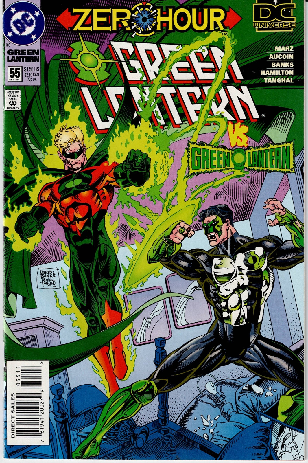 GREEN LANTERN (3RD SERIES) # 55 NM Zero Hour