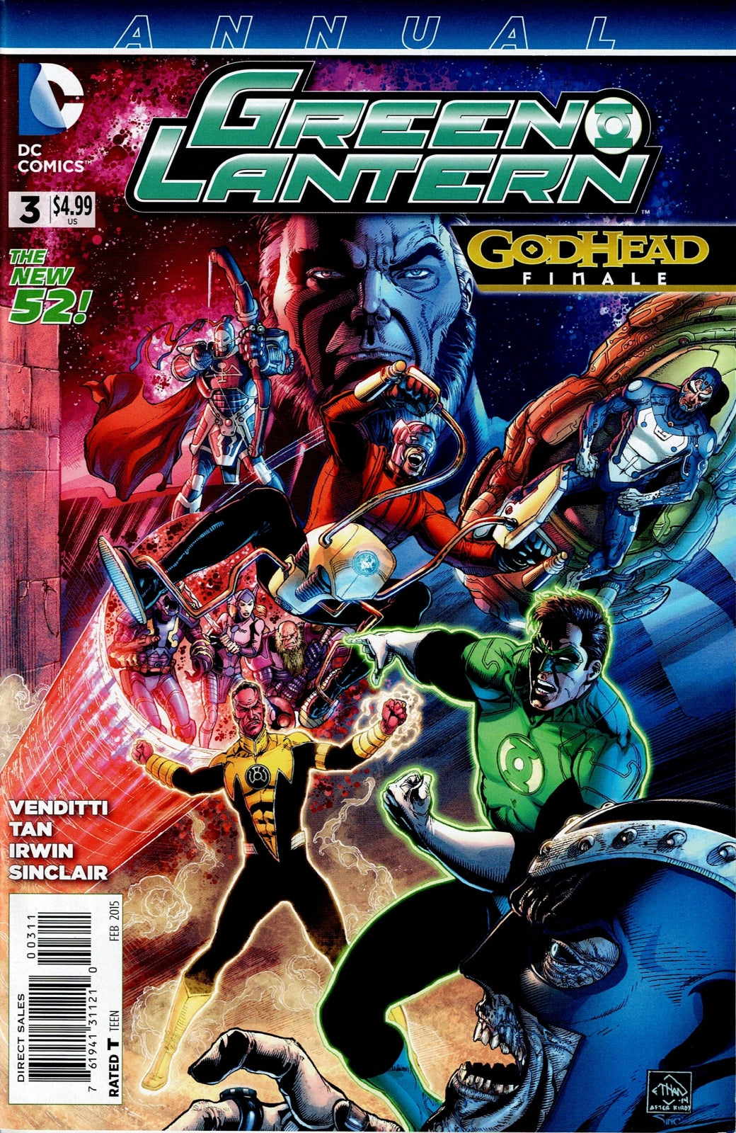 GREEN LANTERN (5TH SERIES) ANNUAL # 3 NM