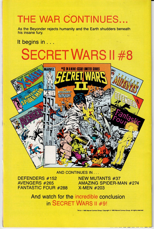 INCREDIBLE HULK (1ST SERIES) #316 VG/FN