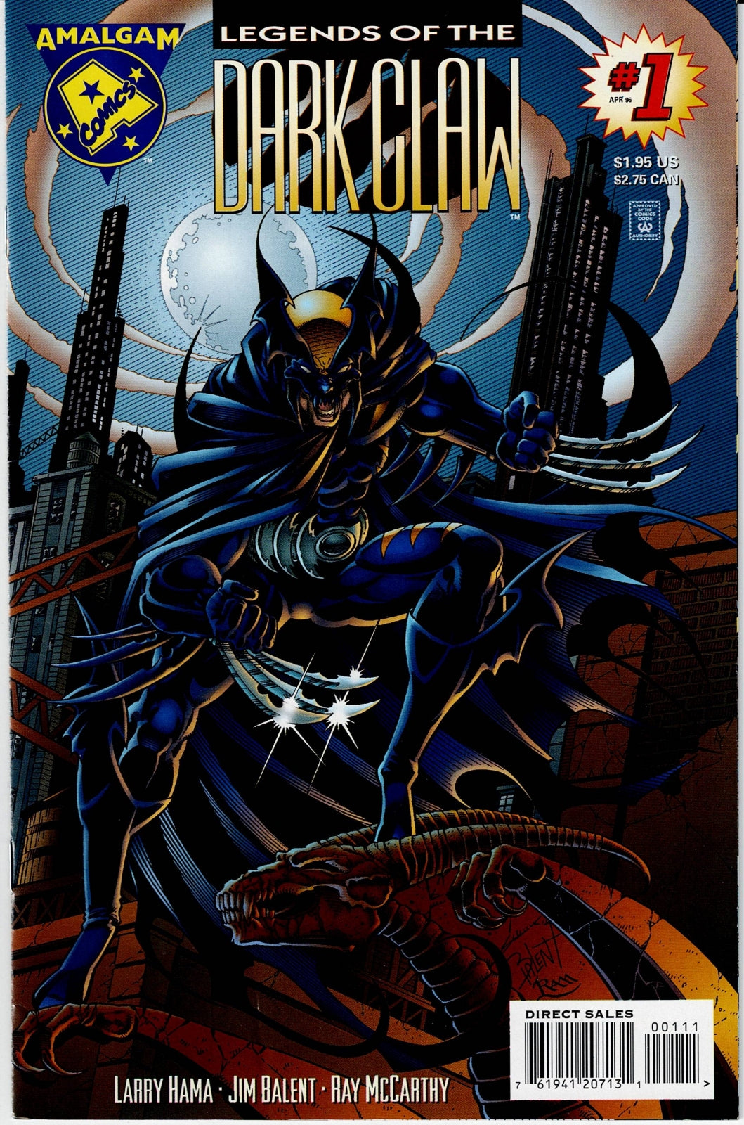 LEGENDS OF THE DARK CLAW # 1 VF