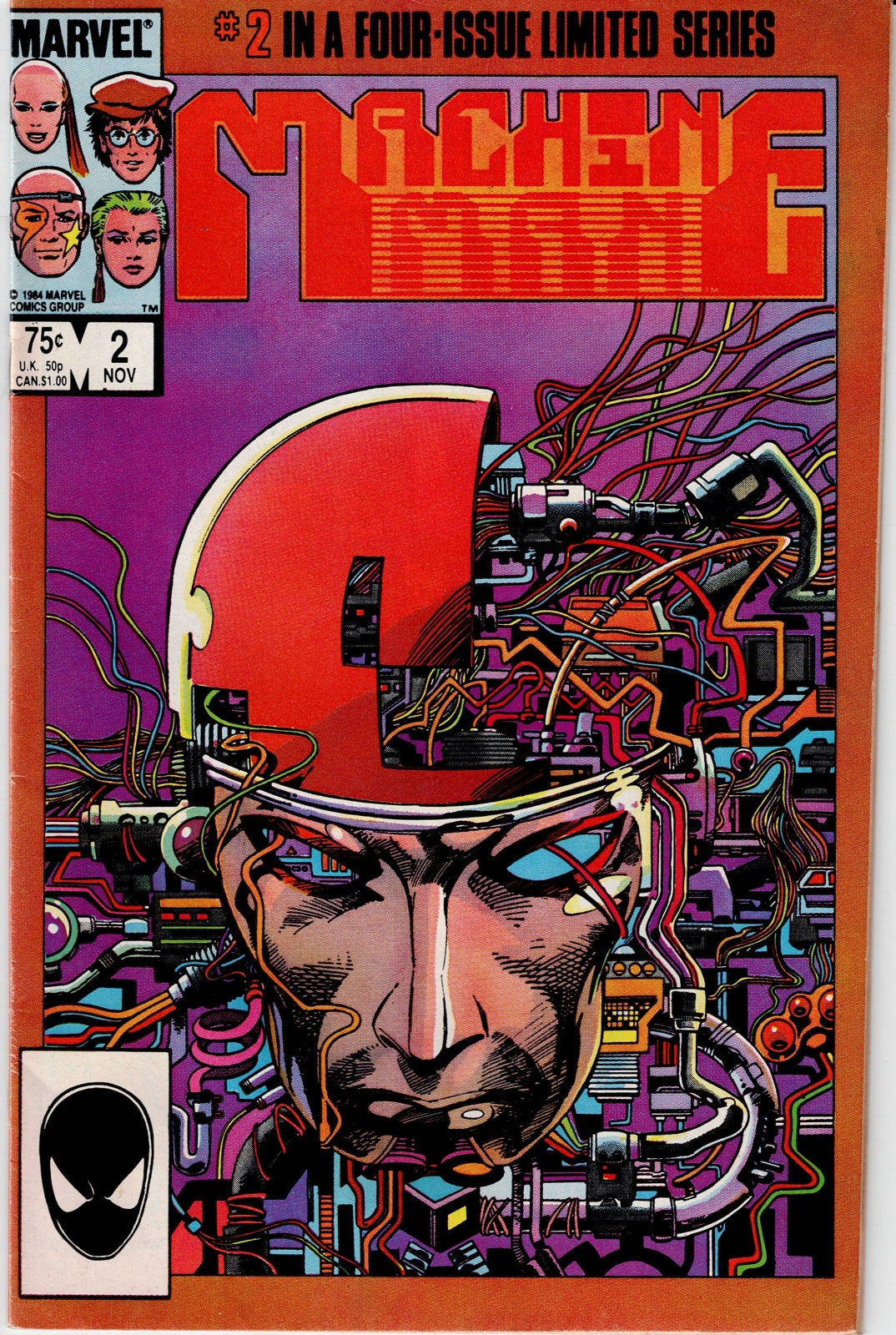 MACHINE MAN (LTD. SERIES) # 2 FN/VF