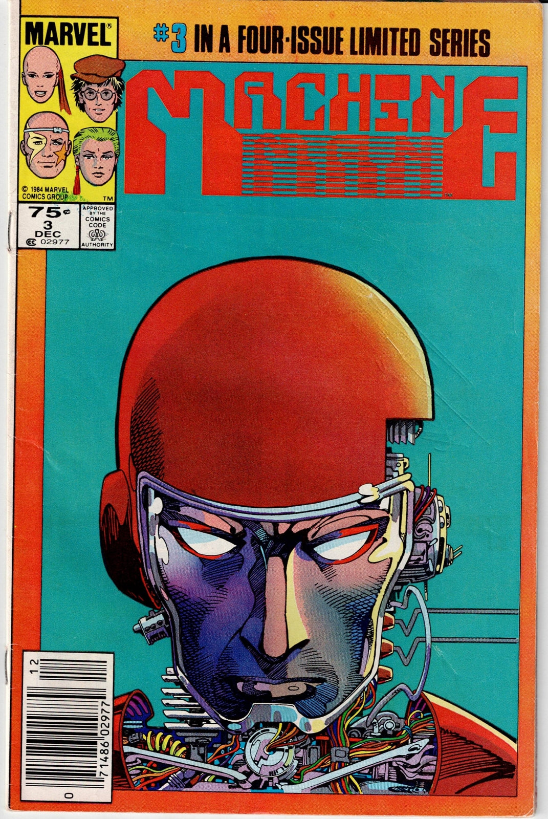 MACHINE MAN (LTD. SERIES) # 3 VG