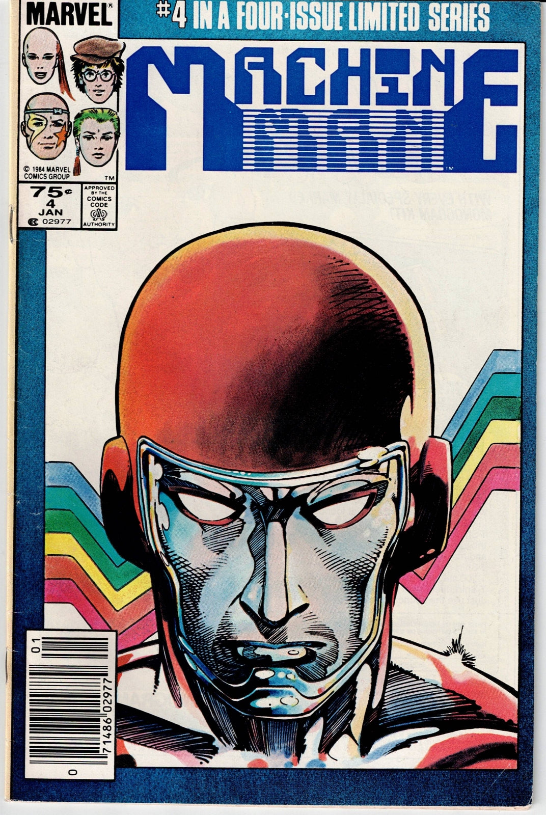 MACHINE MAN (LTD. SERIES) # 4 VG