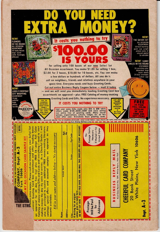 MARVEL FEATURE (1ST SERIES) # 3 FR/GD Presents The Defenders