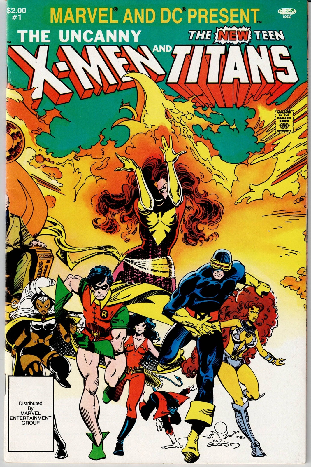 MARVEL AND DC PRESENT # 1 VG