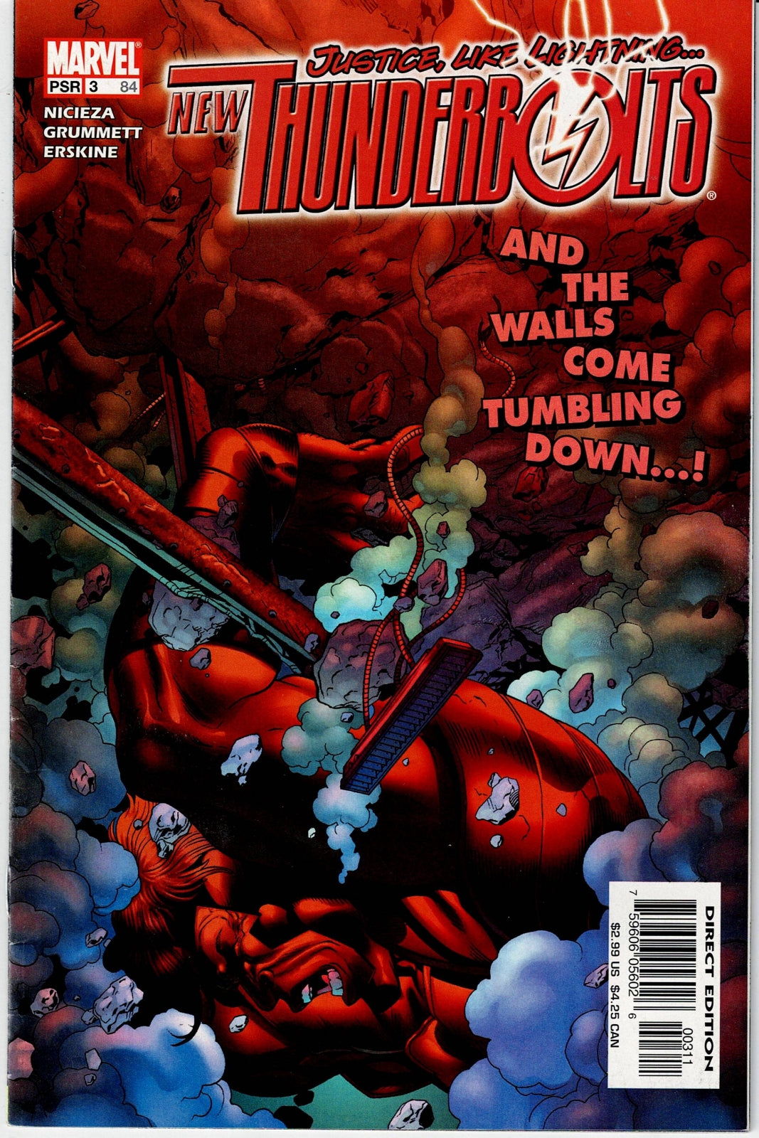 NEW THUNDERBOLTS # 3 FN/VF