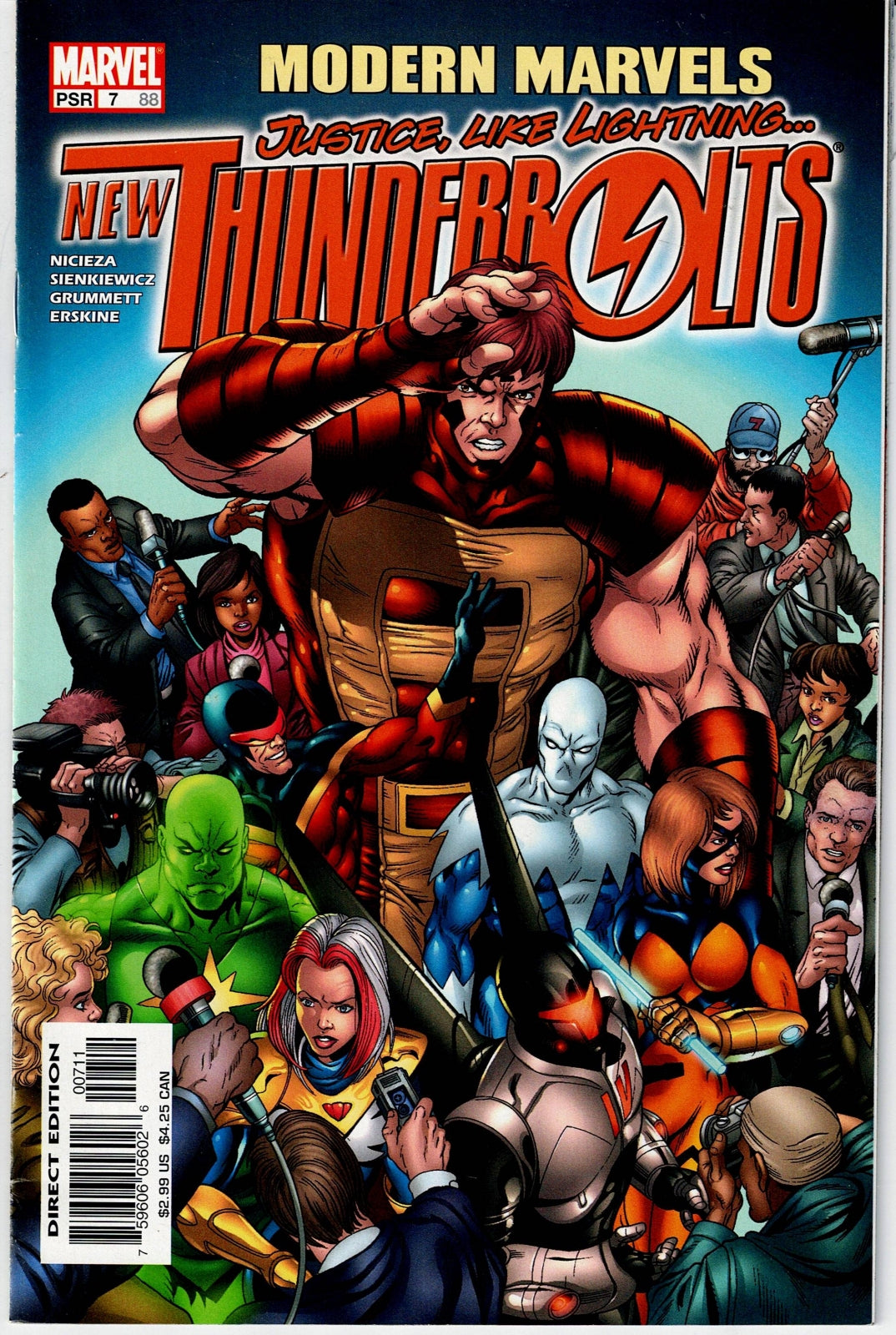 NEW THUNDERBOLTS # 7 FN/VF
