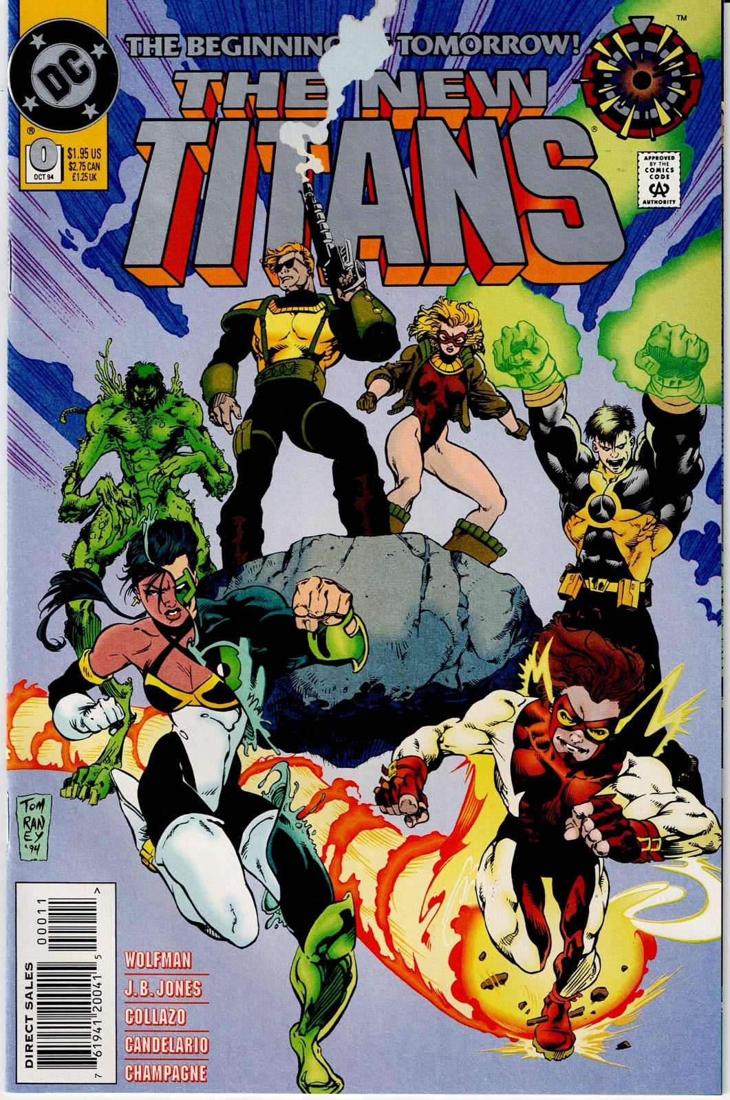 NEW TITANS # 0 NM Zero Hour