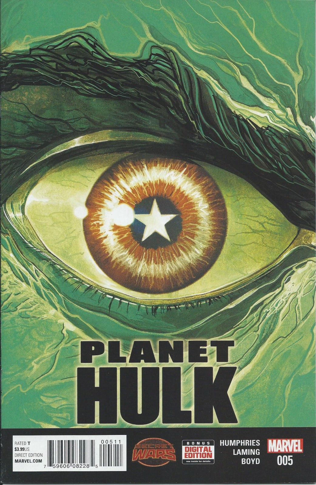 PLANET HULK # 1-5 NM Complete Collected Set