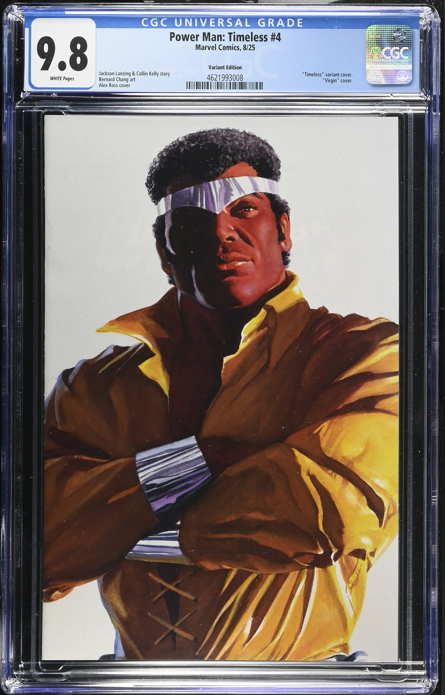 POWER MAN: TIMELESS # 4 CGC 9.8 NM/MT Alex Ross Timeless Power Man
