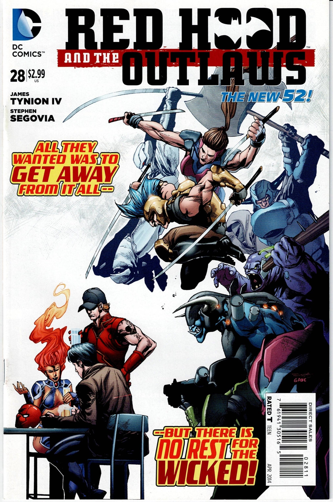RED HOOD AND THE OUTLAWS (1ST SERIES) #28 NM