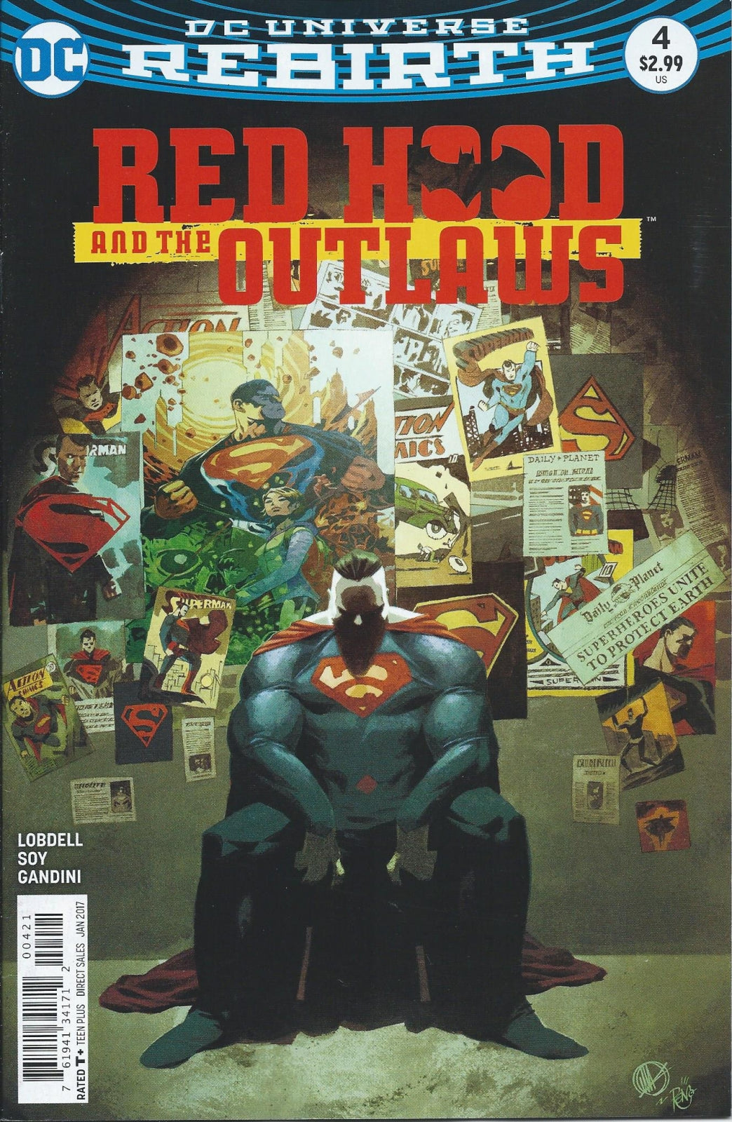 RED HOOD AND THE OUTLAWS (2ND SERIES) # 4 NM Matteo Scalera Variant