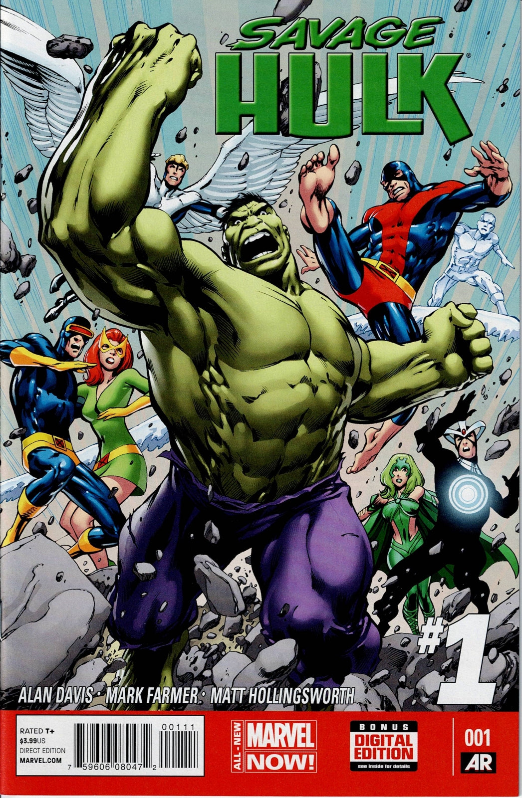 SAVAGE HULK (2ND SERIES) # 1 NM