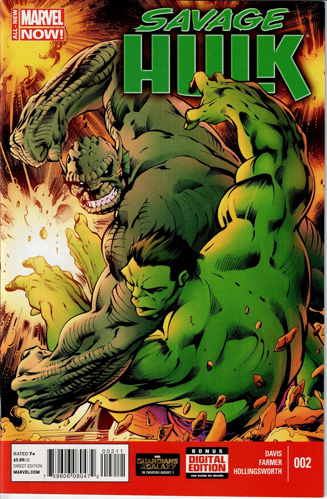 SAVAGE HULK (2ND SERIES) # 2 NM