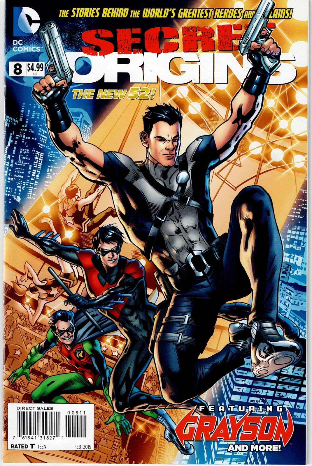 SECRET ORIGINS (4TH SERIES) Featuring Grayson # 8 NM