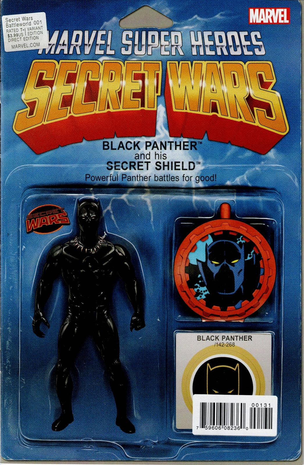 SECRET WARS: BATTLEWORLD # 1 NM John Tyler Christopher Action Figure Variant