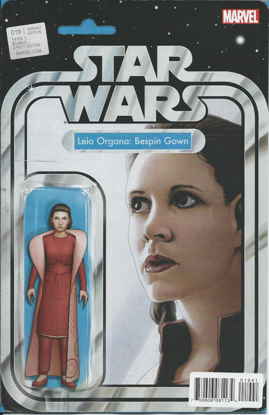 STAR WARS (2ND SERIES) #19 NM John Tyler Christopher Action Figure Variant