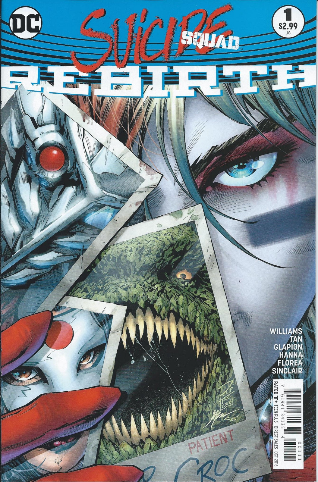 SUICIDE SQUAD: REBIRTH # 1 NM