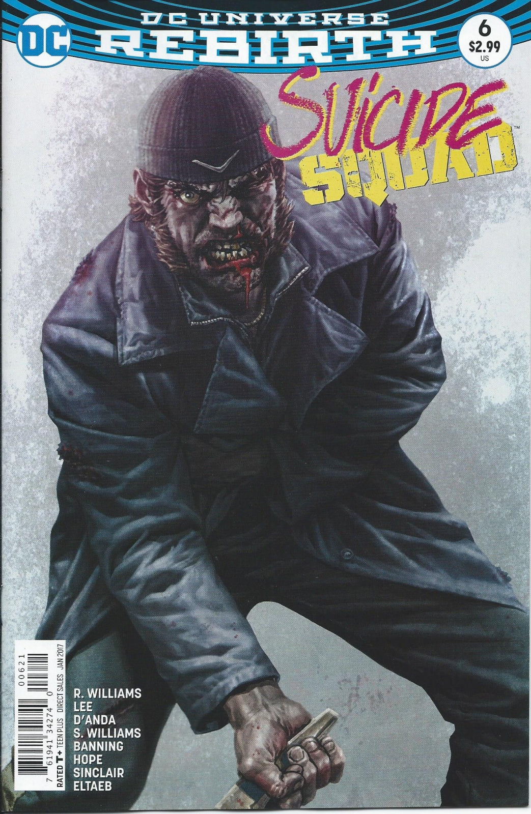 SUICIDE SQUAD (4TH SERIES) # 6 NM Lee Bermejo Variant