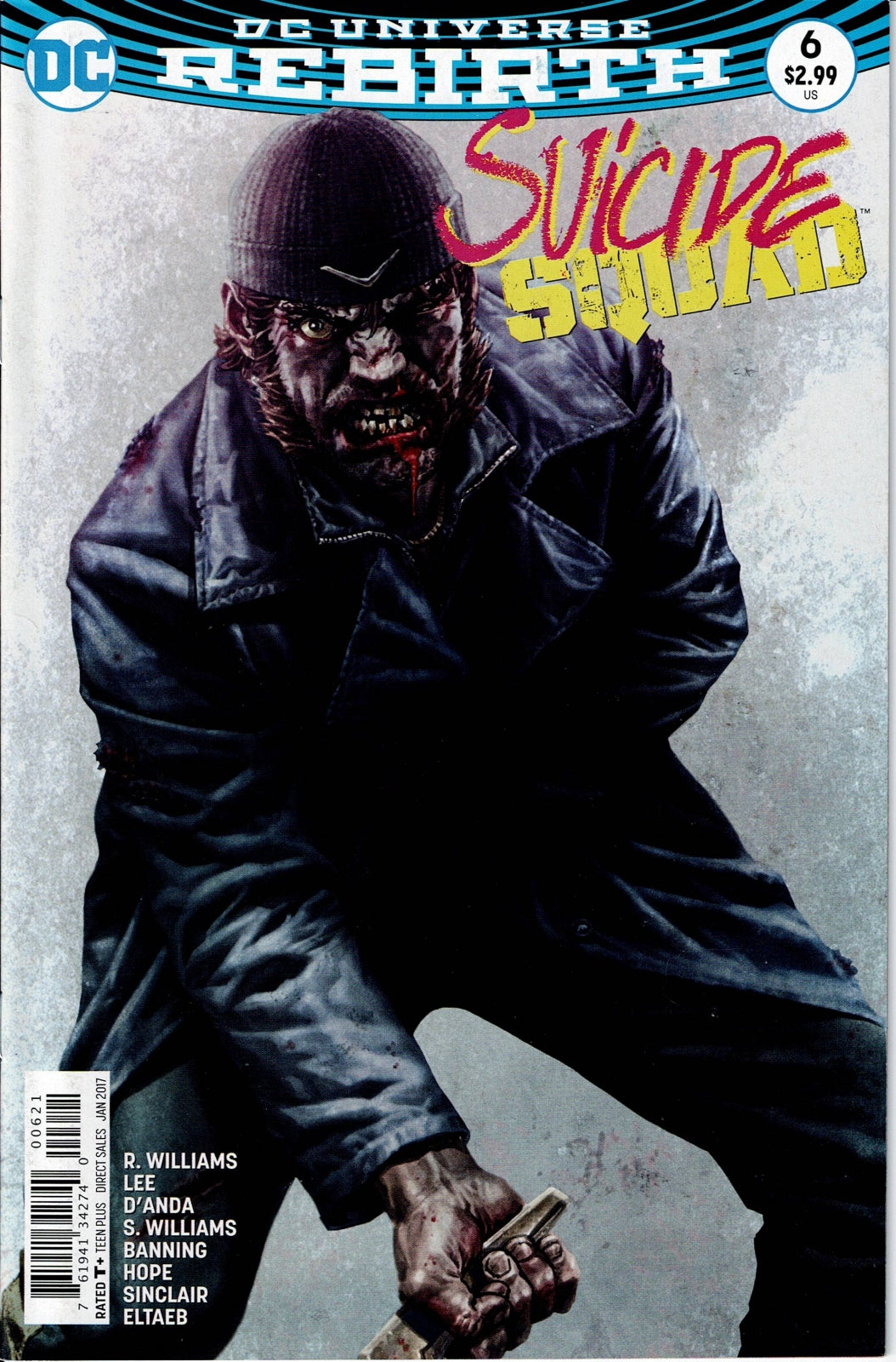 SUICIDE SQUAD (4TH SERIES) # 6 VF Lee Bermejo Variant