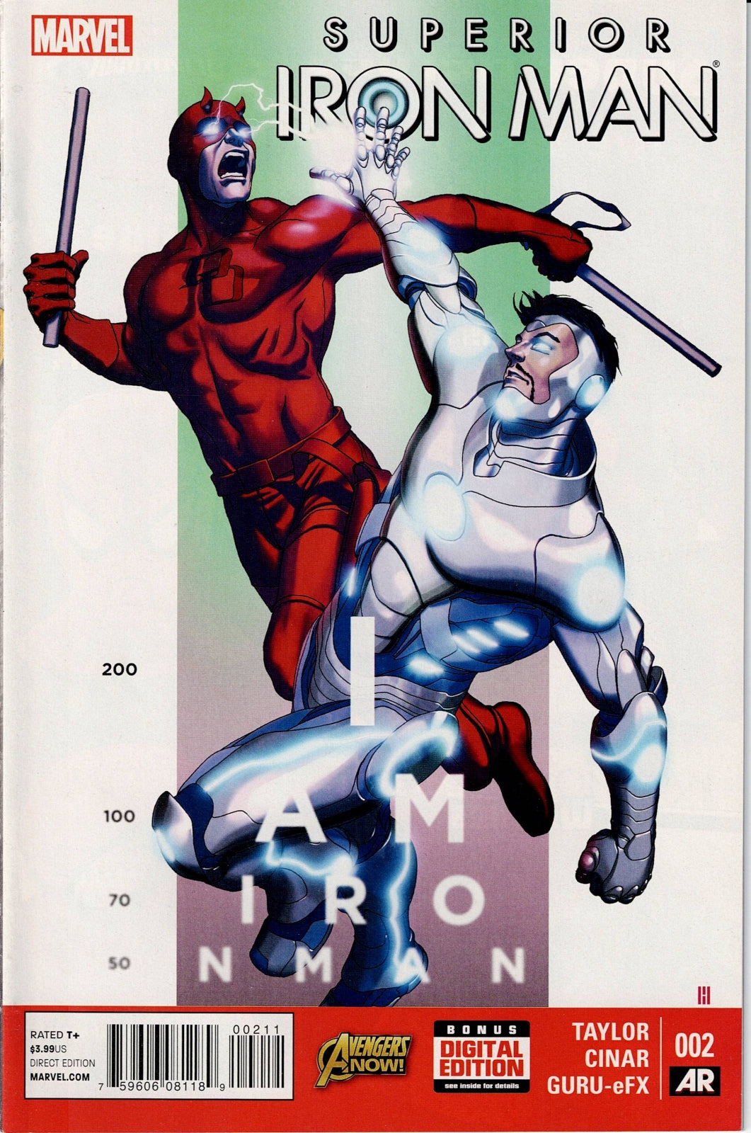 SUPERIOR IRON MAN # 2 NM