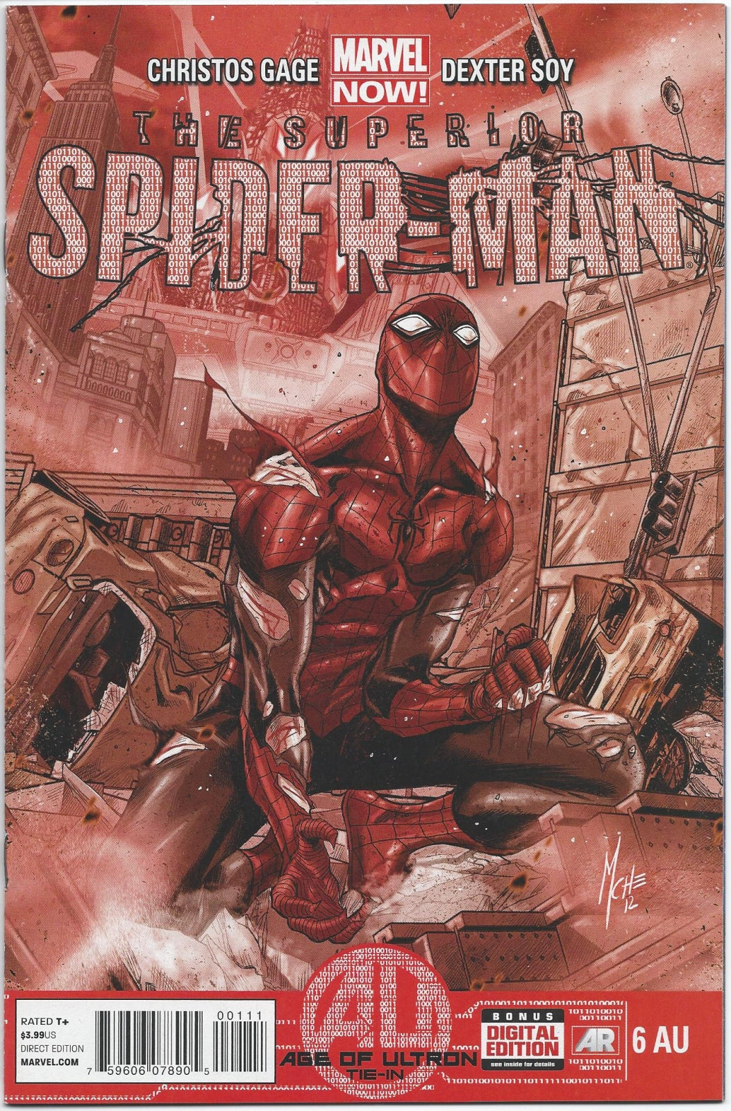 SUPERIOR SPIDER-MAN (1ST SERIES) # 6.AU NM
