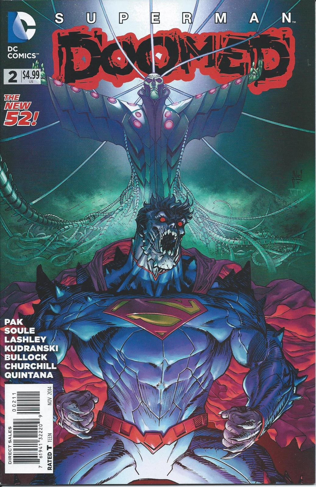 SUPERMAN DOOMED # 2 NM