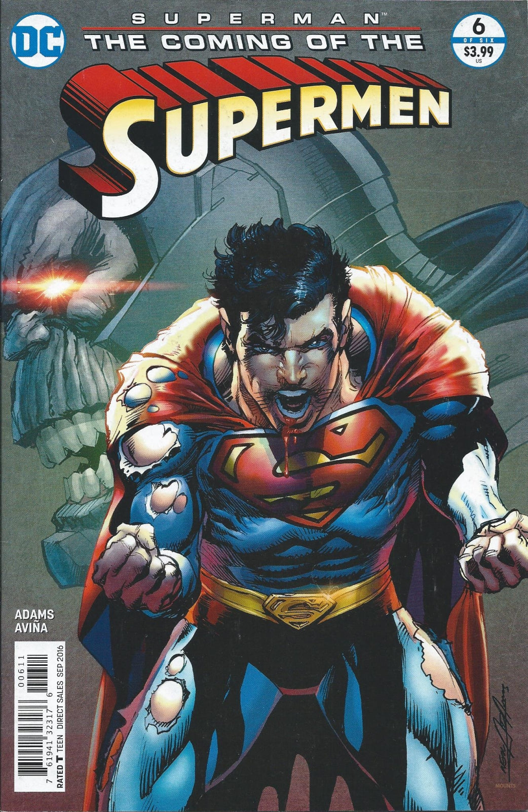 SUPERMAN: THE COMING OF THE SUPERMEN # 6 VF
