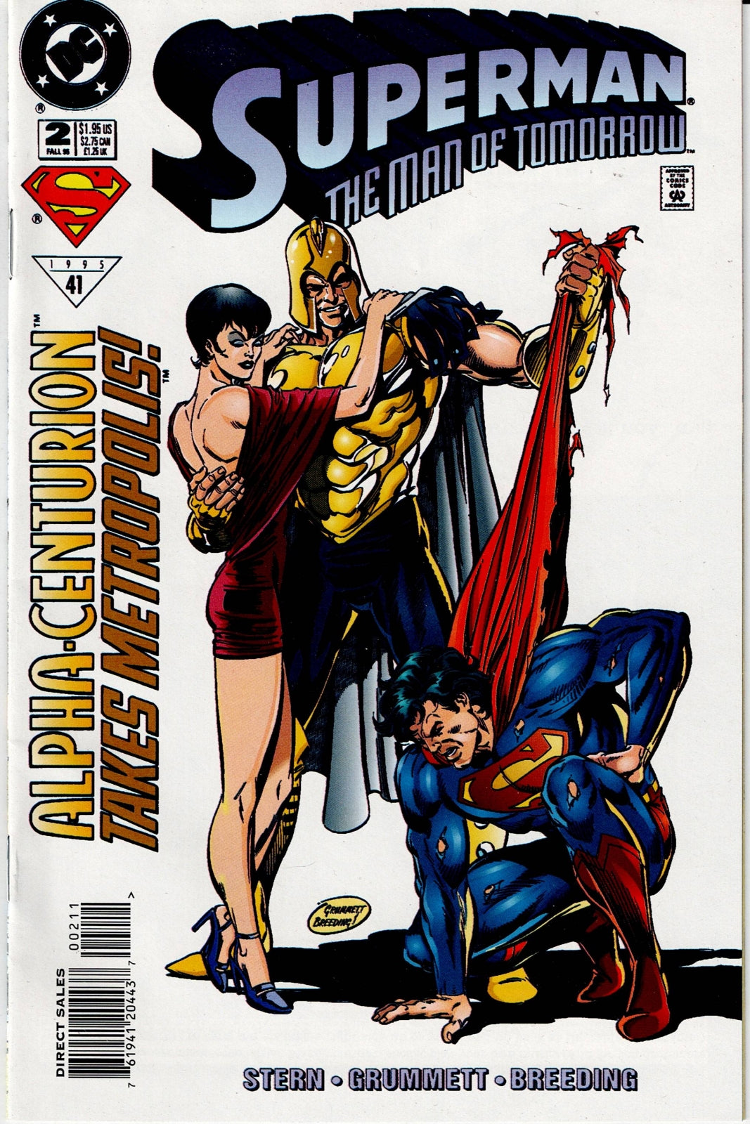 SUPERMAN: THE MAN OF TOMORROW # 2 VF