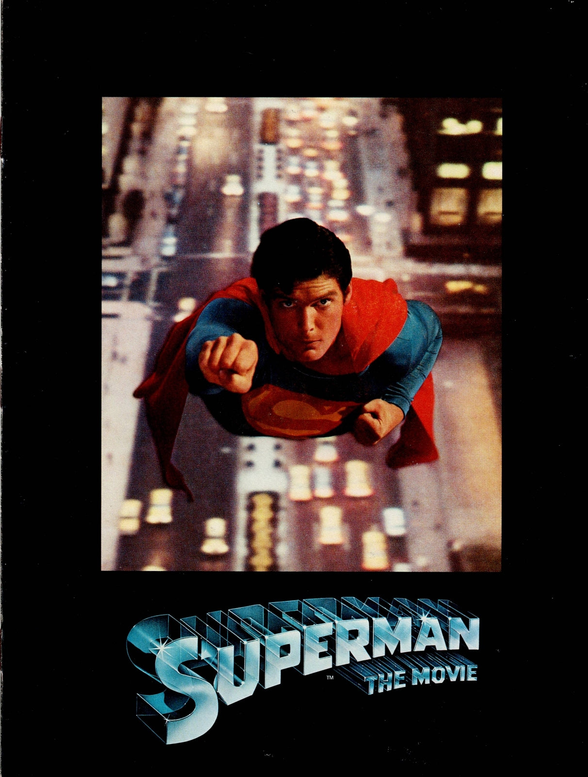 SUPERMAN: THE MOVIE SOUVENIR PROGRAM BOOK NM