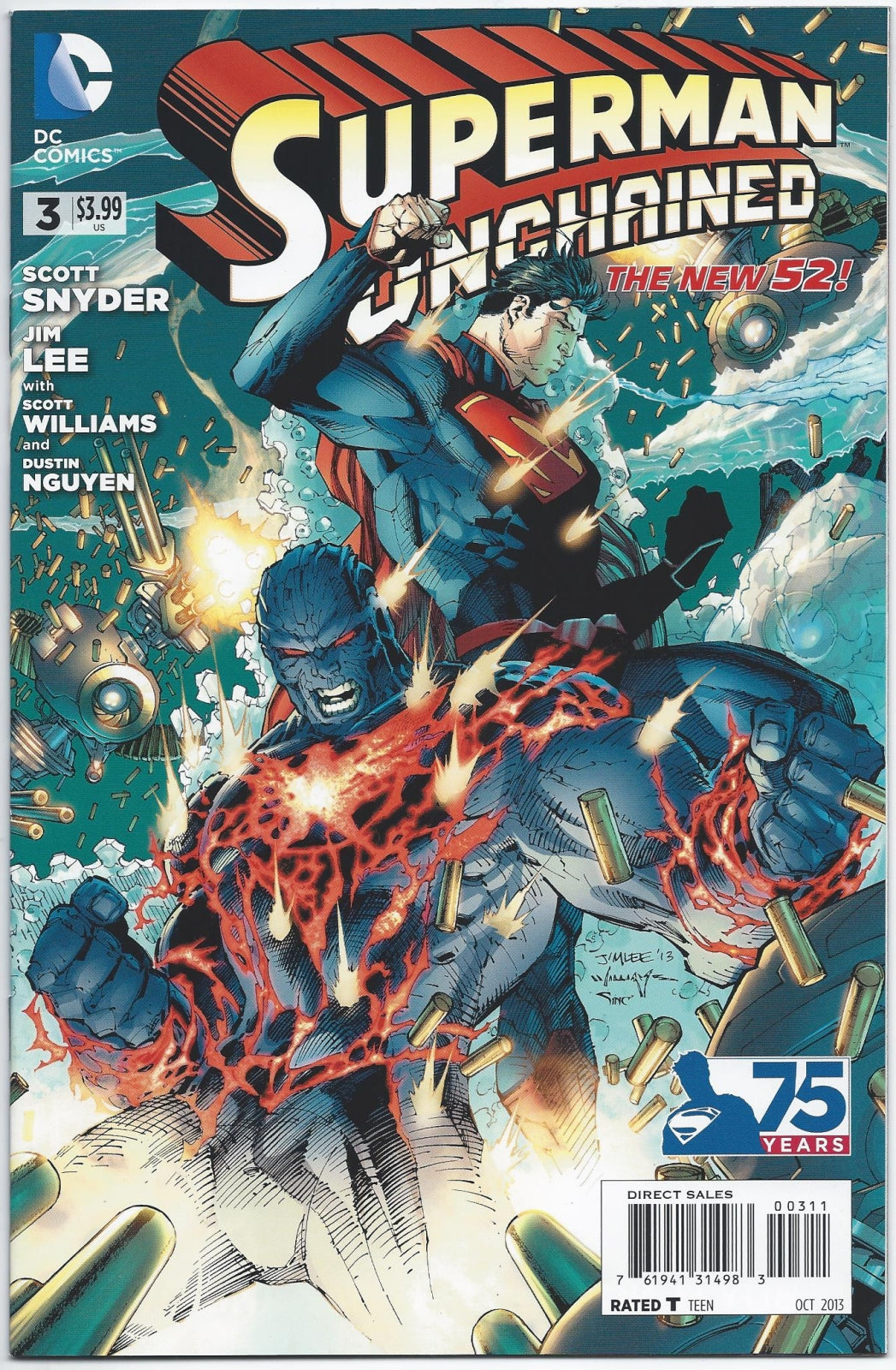 SUPERMAN UNCHAINED # 3 NM