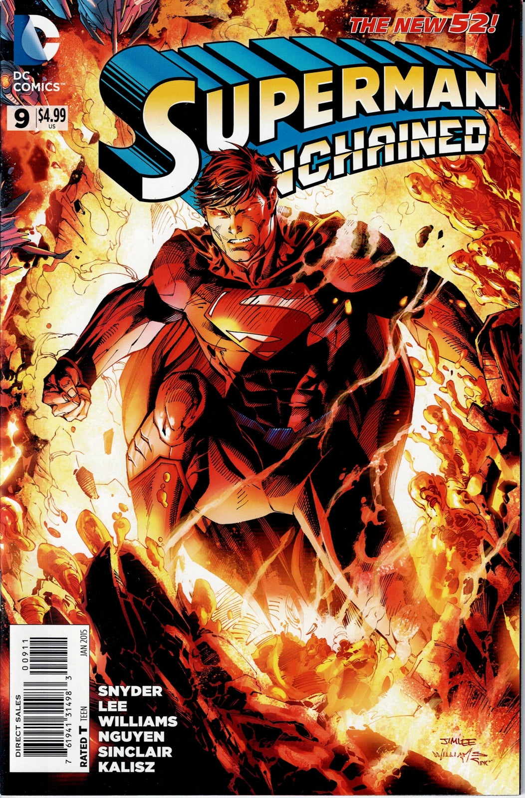 SUPERMAN UNCHAINED # 9 NM