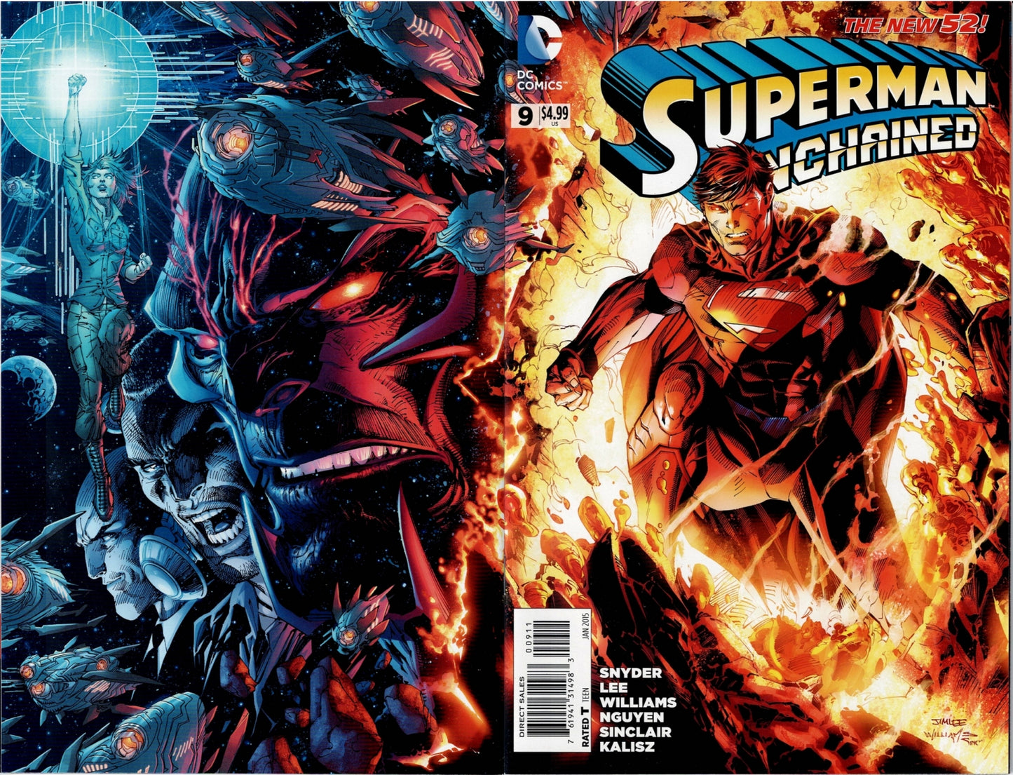 SUPERMAN UNCHAINED # 9 NM